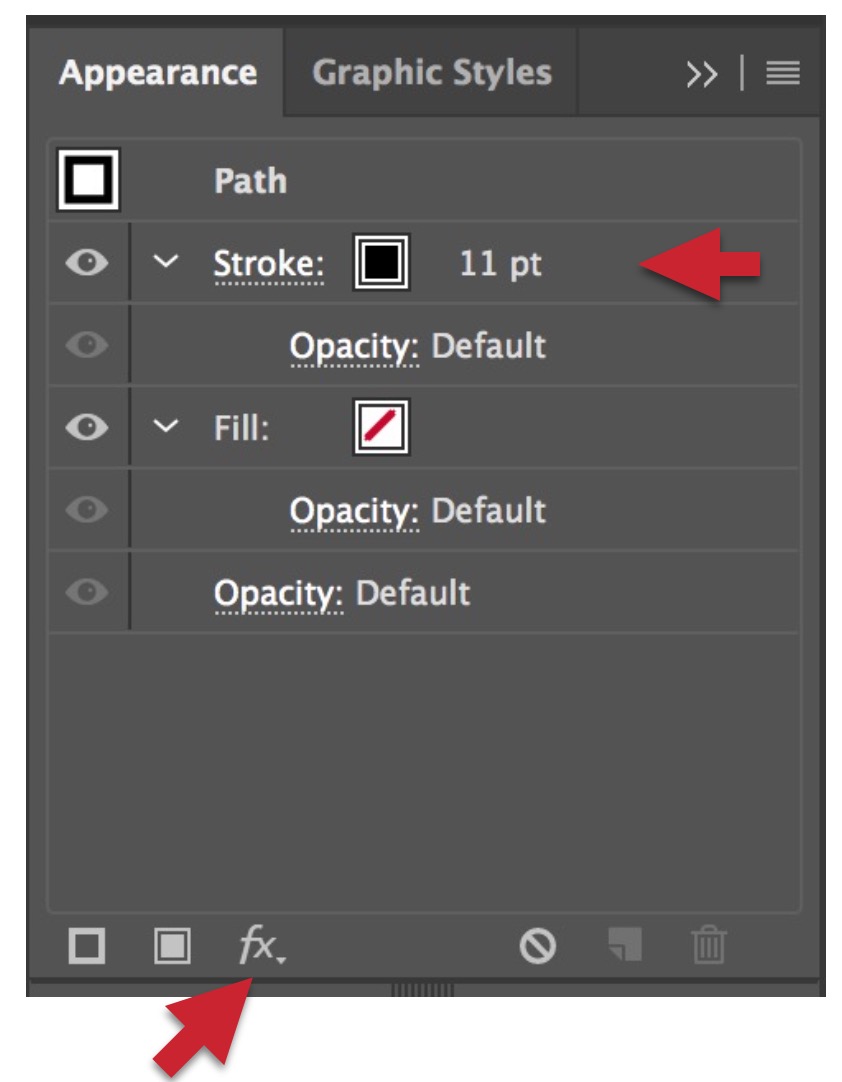 Appearance Panel - Path Selected.jpg